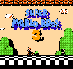 Super Mario Bros. 3 (Japan) Title Screen